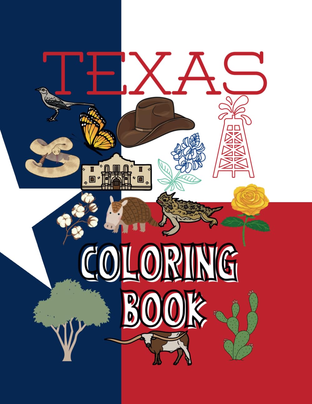 Texas Coloring Book