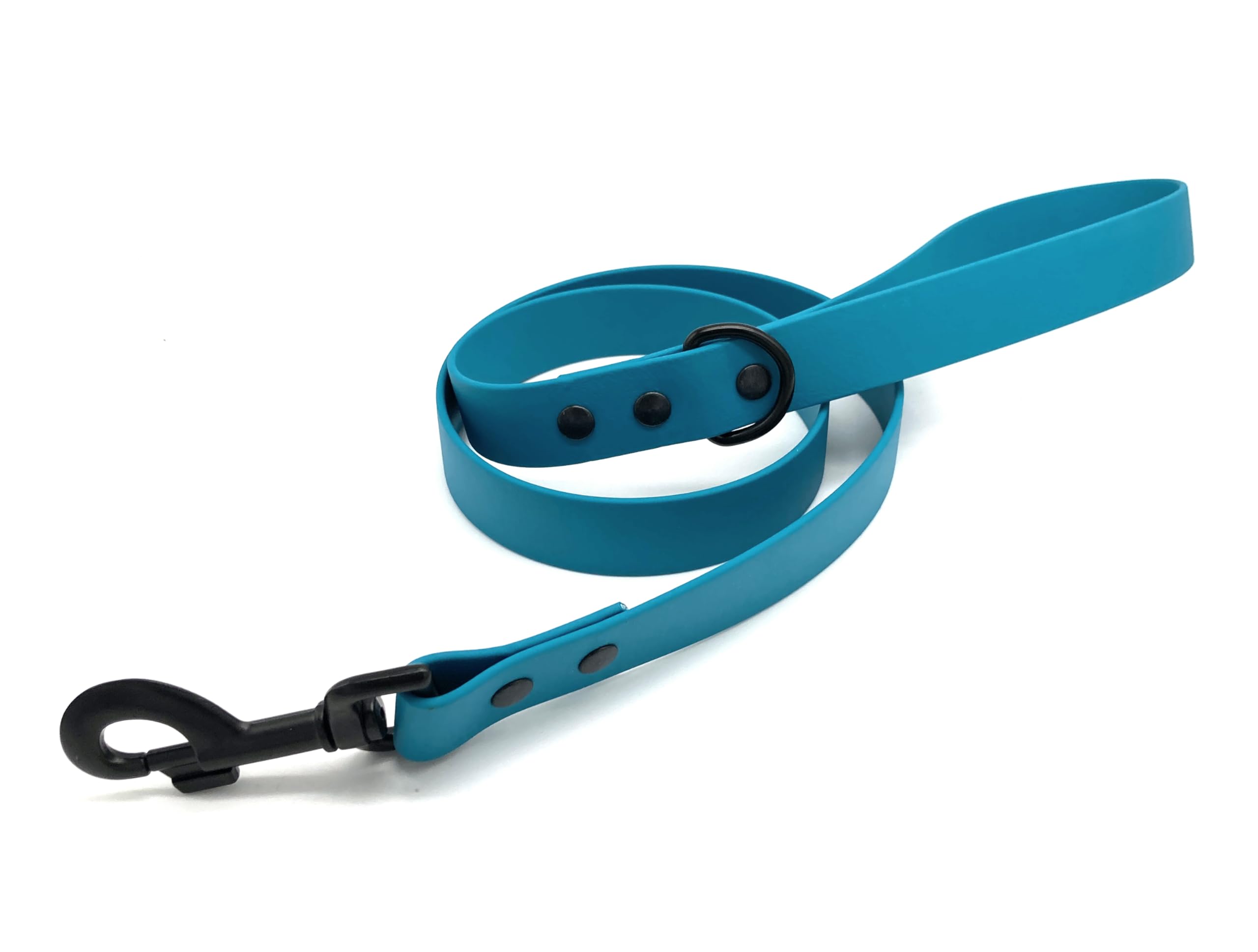 Waterproof Biothane Dog Lead Teal L/XL