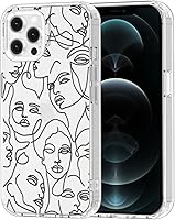 Vista 1 de MOSNOVO - Funda para iPhone 12/12 Pro, protección Buffertech de grado militar contra caídas (6.6 pies), antidesprendimiento, poliuretano Transparente