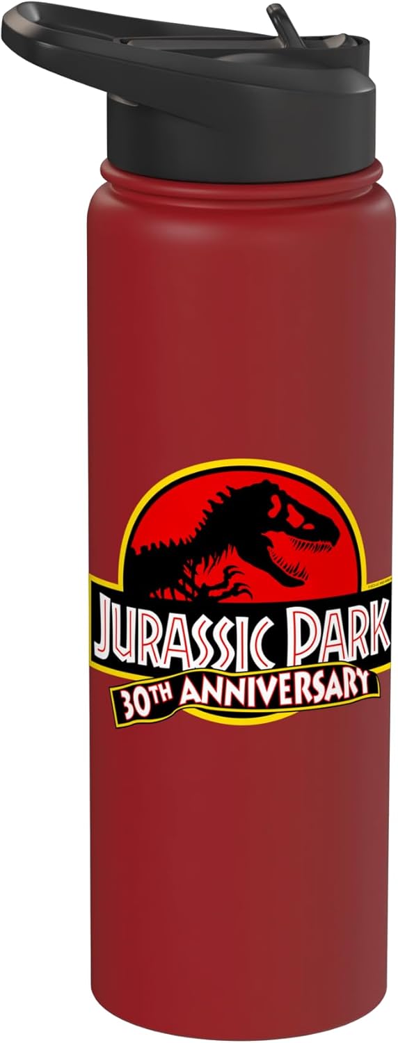 Jurassic Park 30th Anniversary Stainless Steel Insulated Water Bottle