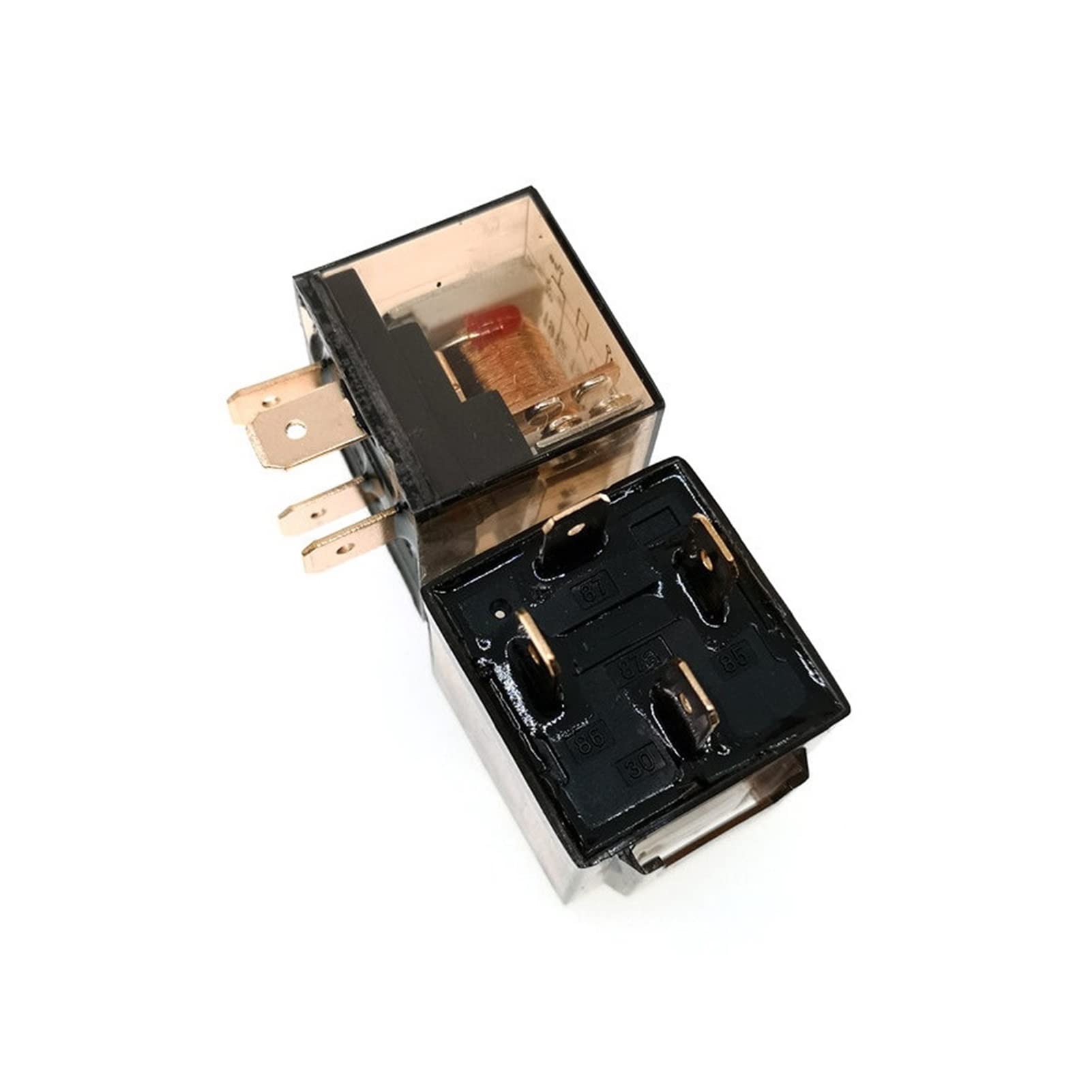 GJZIFGFWQ 1PCS 4Pin 5Pin Relay 12V 100A LED Light And Ceramic Socket Waterproof Car Automo JD1912 JD1914 12VDC(1PCS 12V 4PIN)