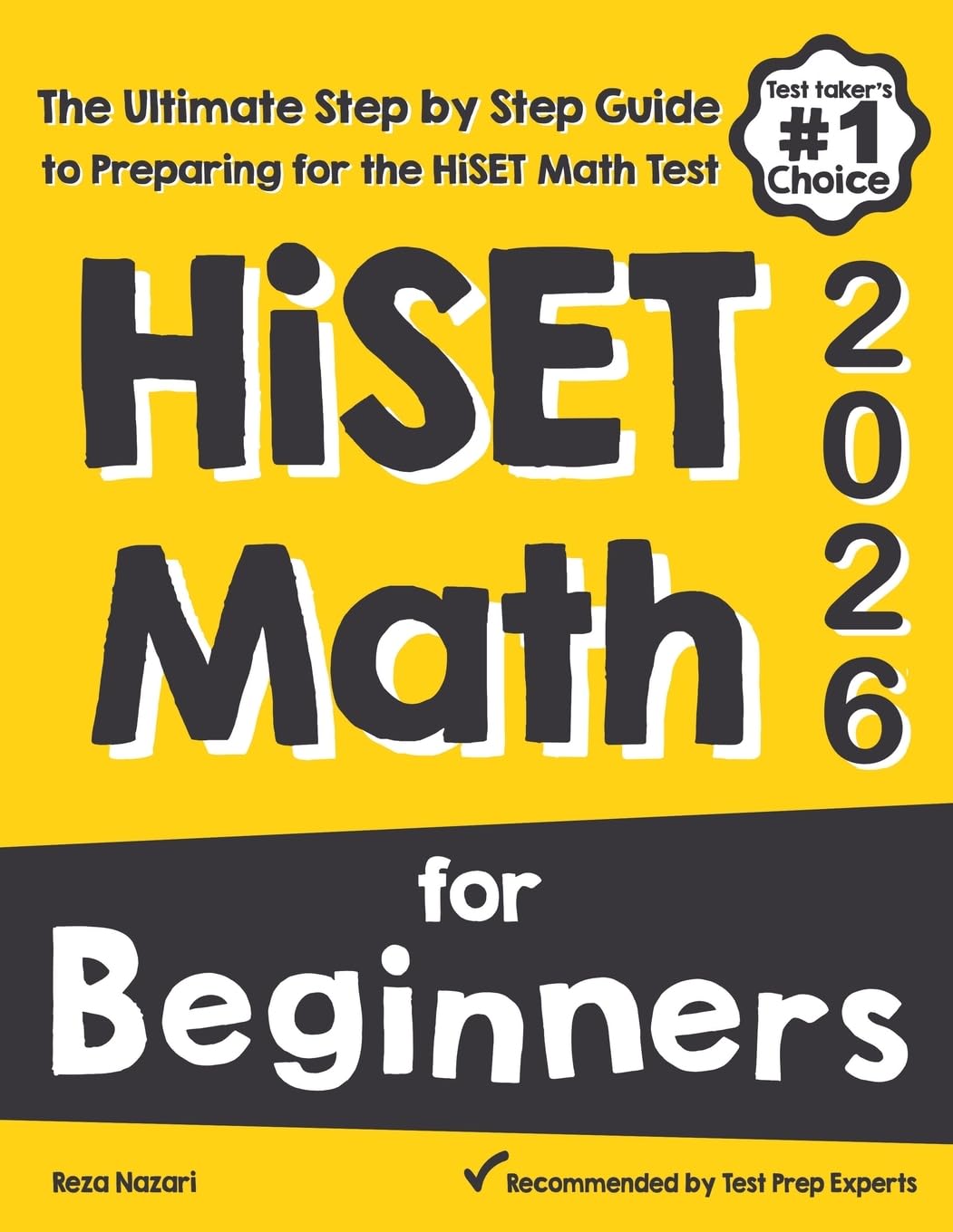 Buy HiSET Math for Beginners: The Ultimate Step by Step Guide to Preparing for the HiSET Math Test — BookShops.in