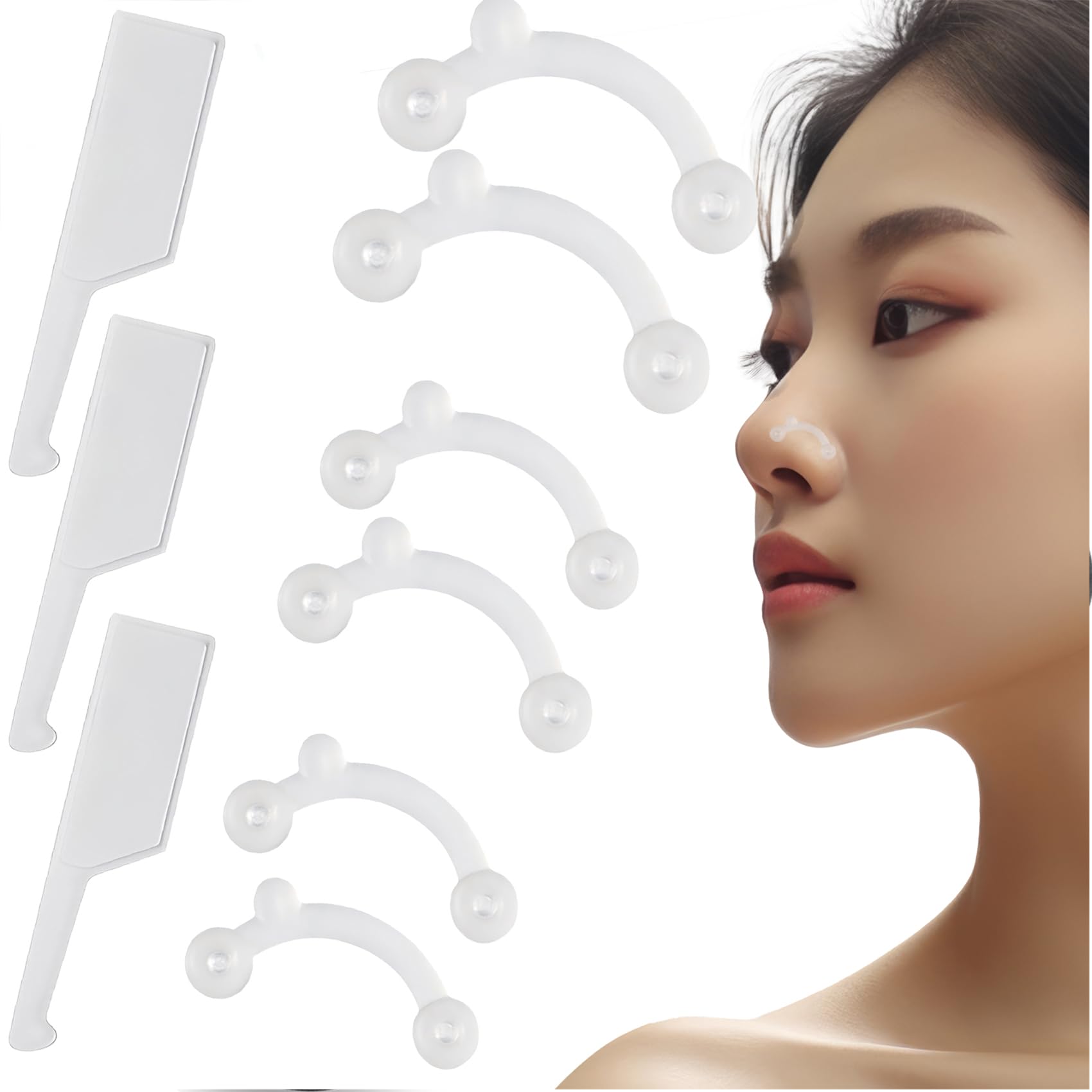 Amazon | JUJUGO 鼻プチ 鼻クリップ 3D鼻プチ 3サイズ（S/M/L）セット