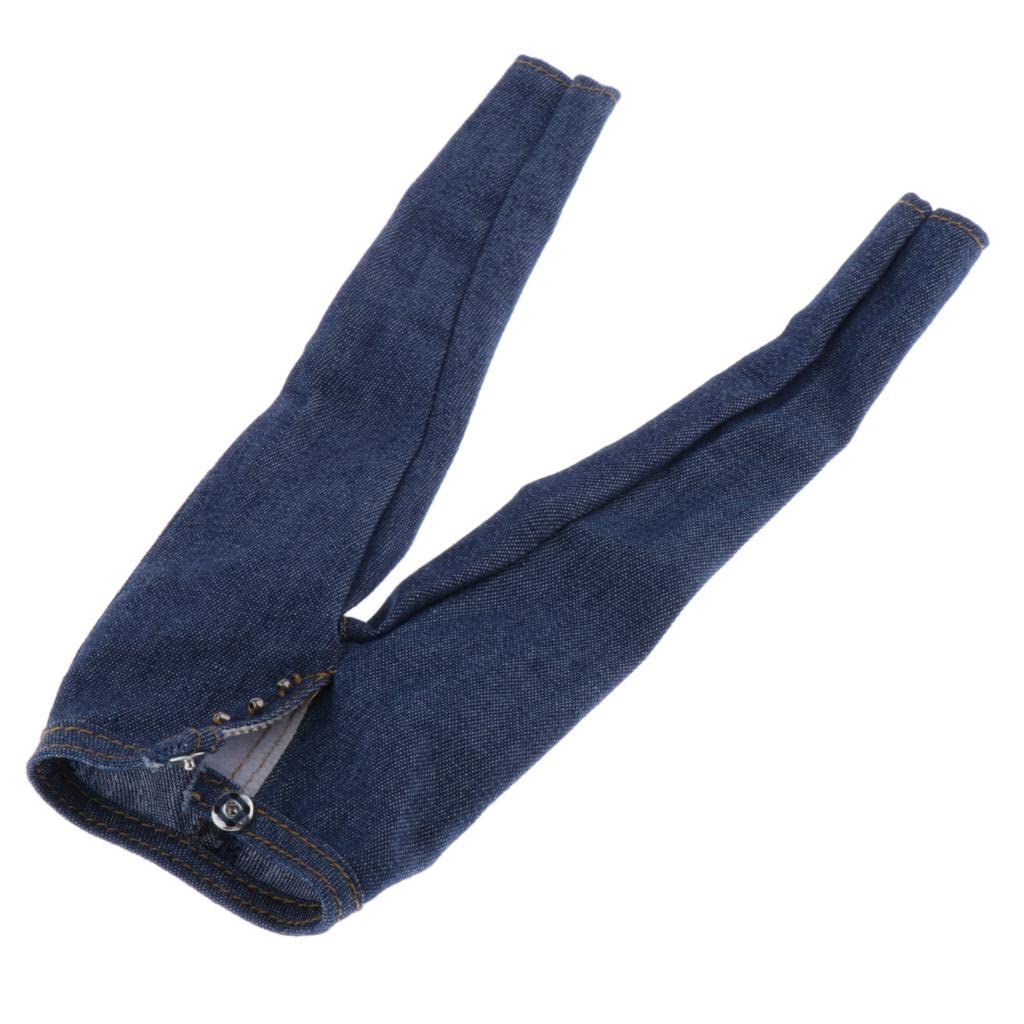 Figurine Articulée Femme Vêtements Décontractés Ensemble Pull Jean Tenue Soldat Tissu Adapté à la Collection Modèles Décoration