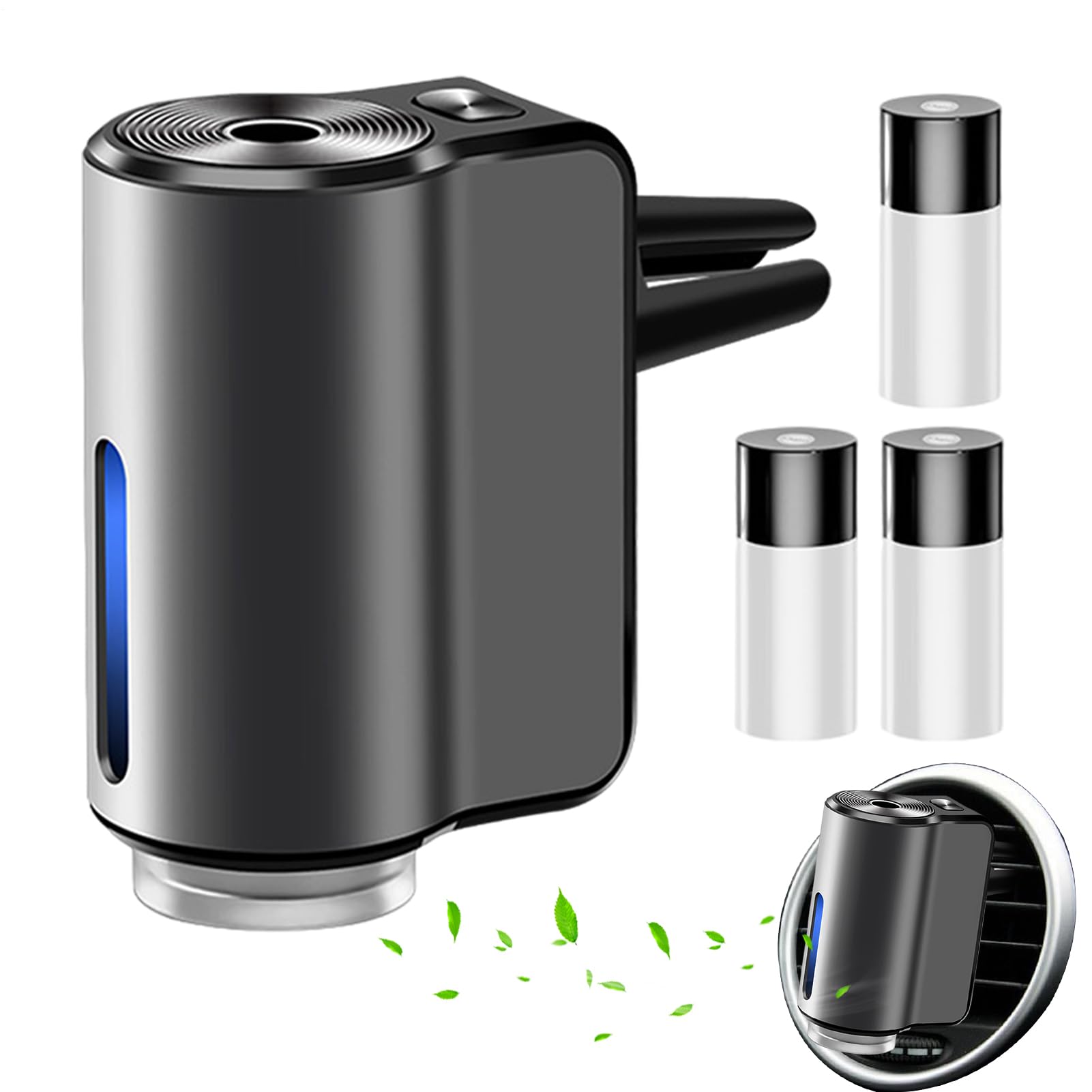 Ambientador Automático Para Coche, Difusor Inteligente De Fragancia, Difusor De De Coche Ajustable De 3 Modos, Difusors Inteligente Para Coches Para El Hogar, Coches, Espacio