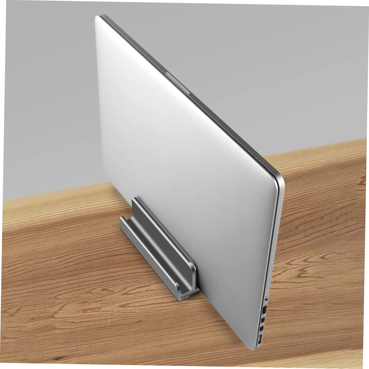 NUOBESTY Supporto Verticale Per Laptop in Alluminio Per Tablet e Telefono Regolabile Salvaspazio Per Casa e Ufficio