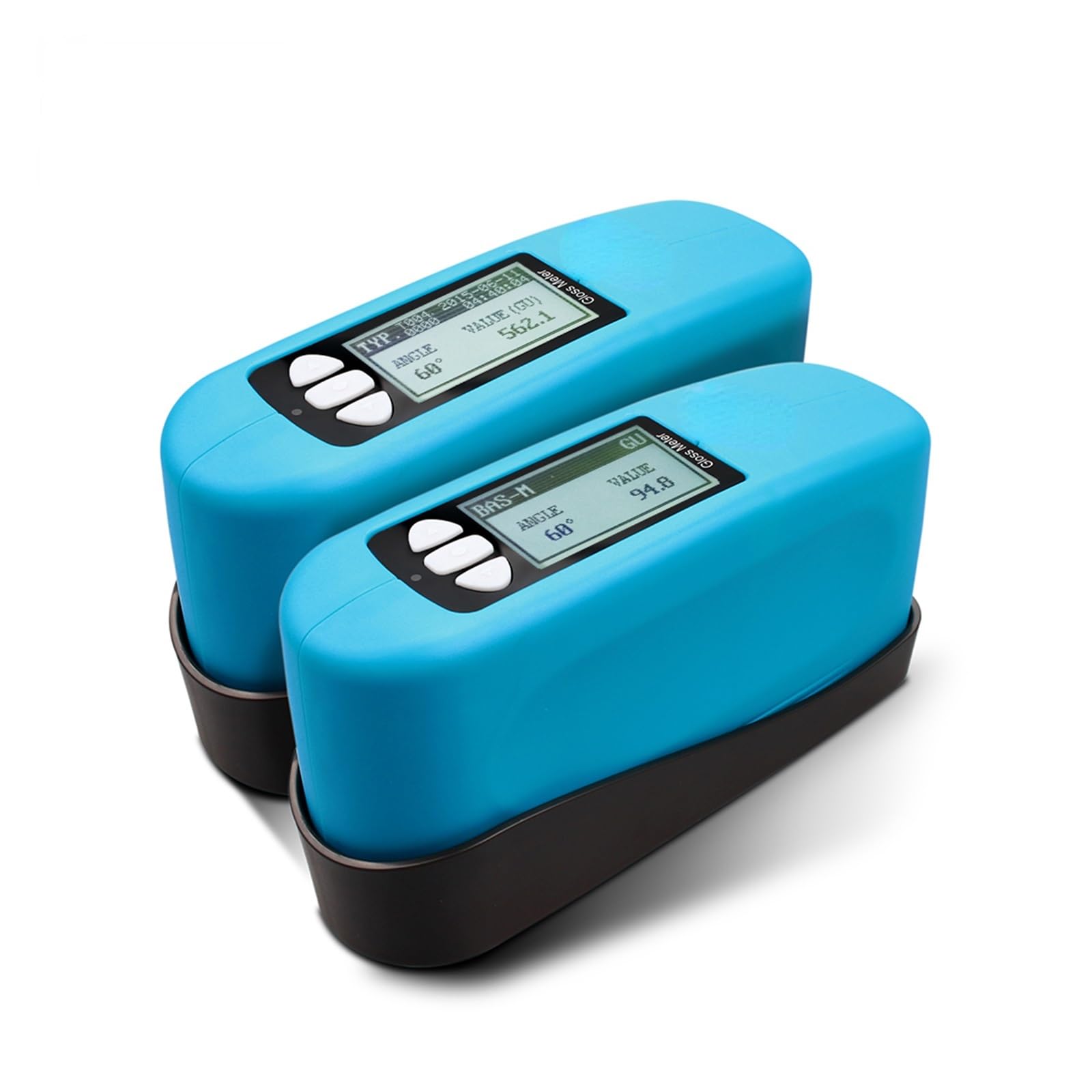 DISIROU Portable Colorimeter,Color Analyzer, Gloss Meter WG45 Single Angle 45 Degree Gloss Meter Specular Gloss Tester 45 Degree Thin Film Gloss Meter for Textile,Clothing, Footwear,Leather Industry