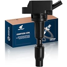 Ignition Coil Compatible with Hyundai Sonata, Santa Fe, Tucson, Genesis & Kia Optima, Sorento, Sportage, Stinger 2.0L 2.4L 2015-2019 Replacement OEM UF764 93175