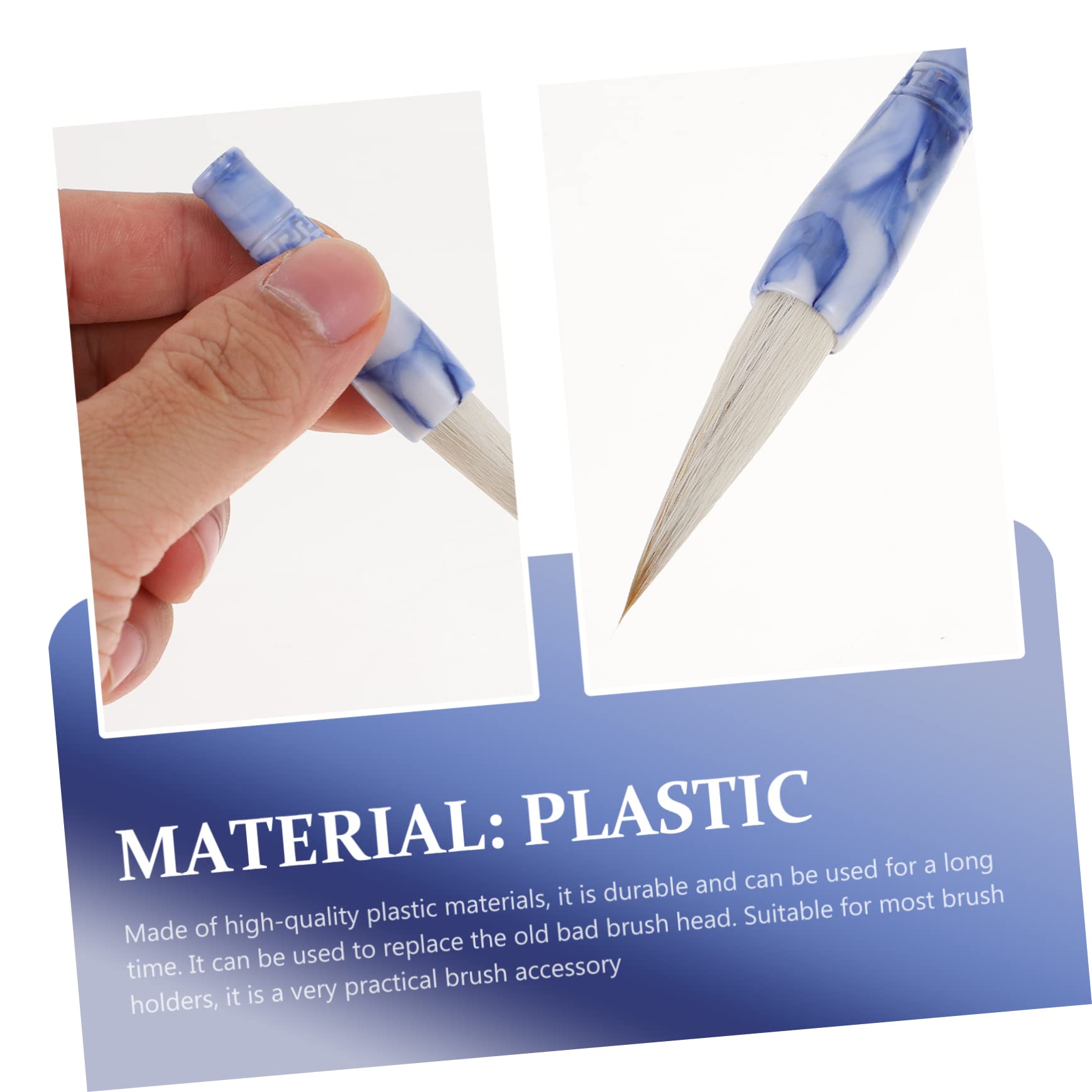 Angoily 4 Pezzi Pennello Premium per Scrittura Pennello Resistente per Calligrafia e Pittura Accessorio per e Appassionati Arte