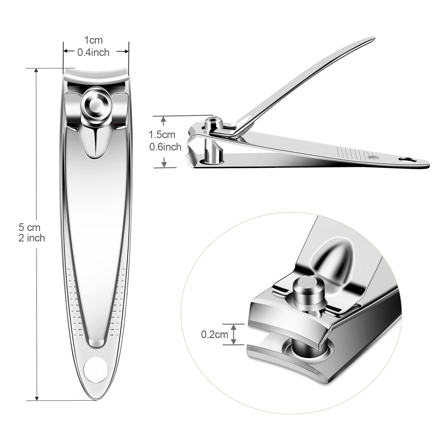 Paquete de 80 cortaúñas a granel, juego de cortaúñas plano, portátil, a granel, suministros de uñas, herramientas de manicura para mujeres, hombres, adultos, cuidado sin hogar