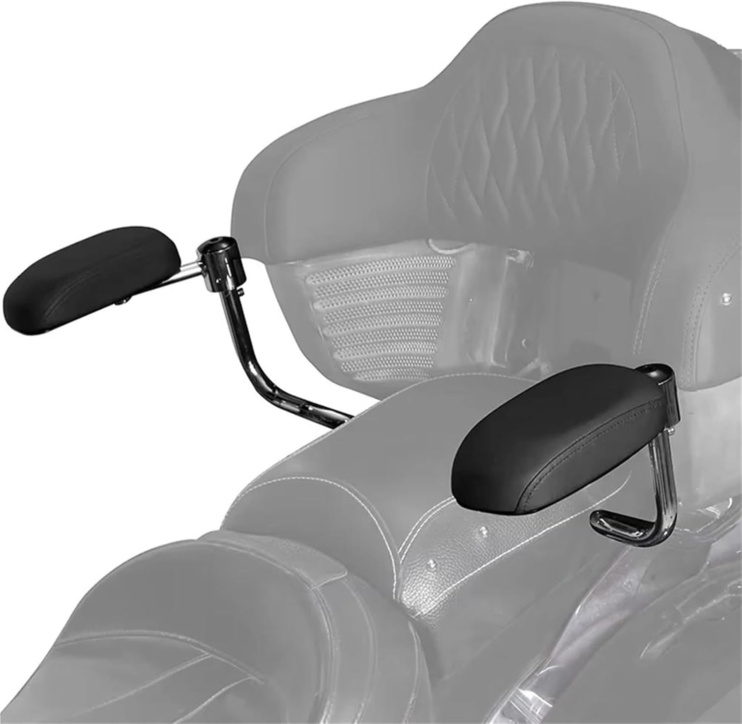 YHMTIVTU バイク リア アームレスト 助手席 肘掛け YHMTIVTU バイク リア アームレスト 助手席 肘掛け YHMTIVTU バイク