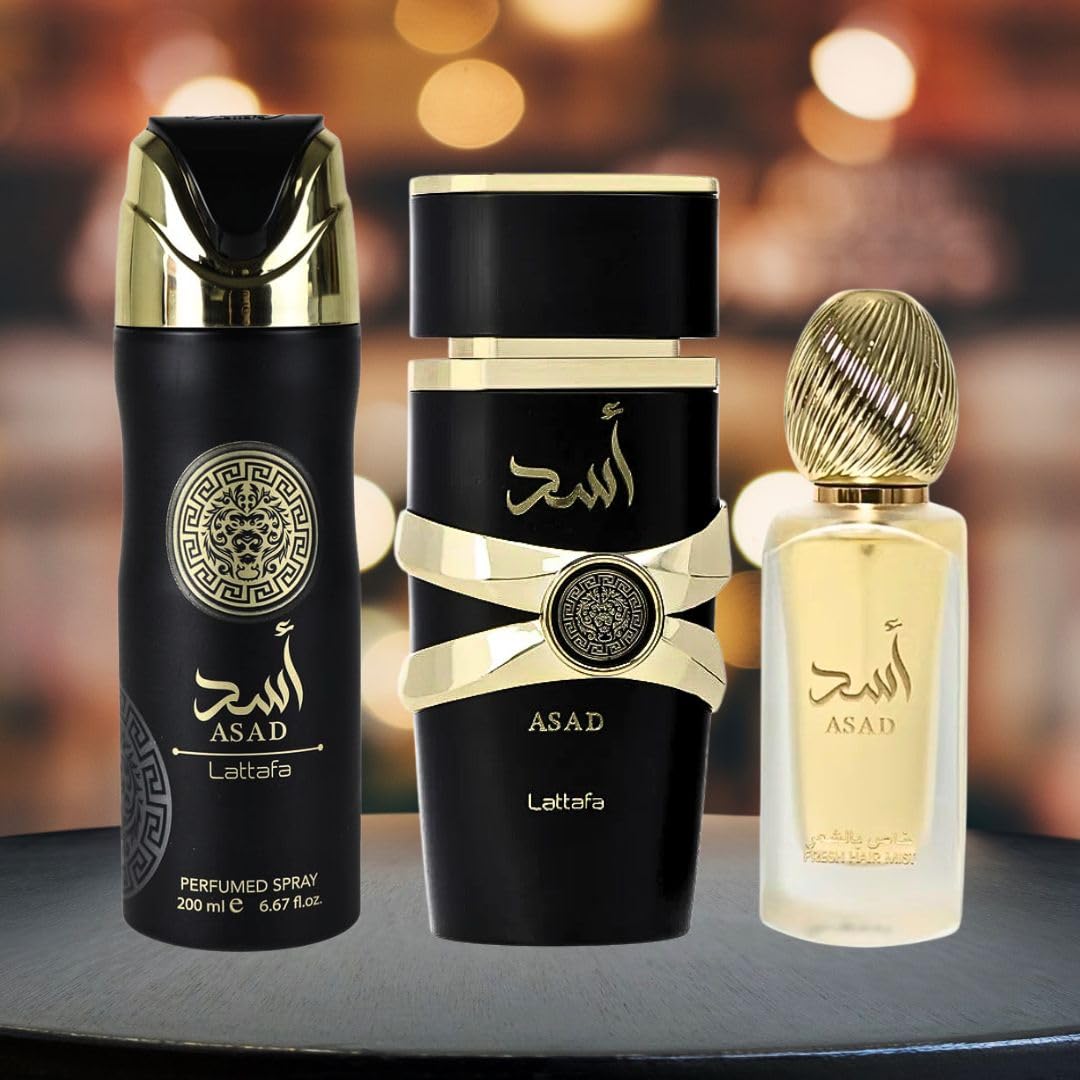Lattafa ASAD Eau de Parfum 100ml 新品 Lattafa Asad Perfume 3.4OZ EDP 100ML Unisex Perfume