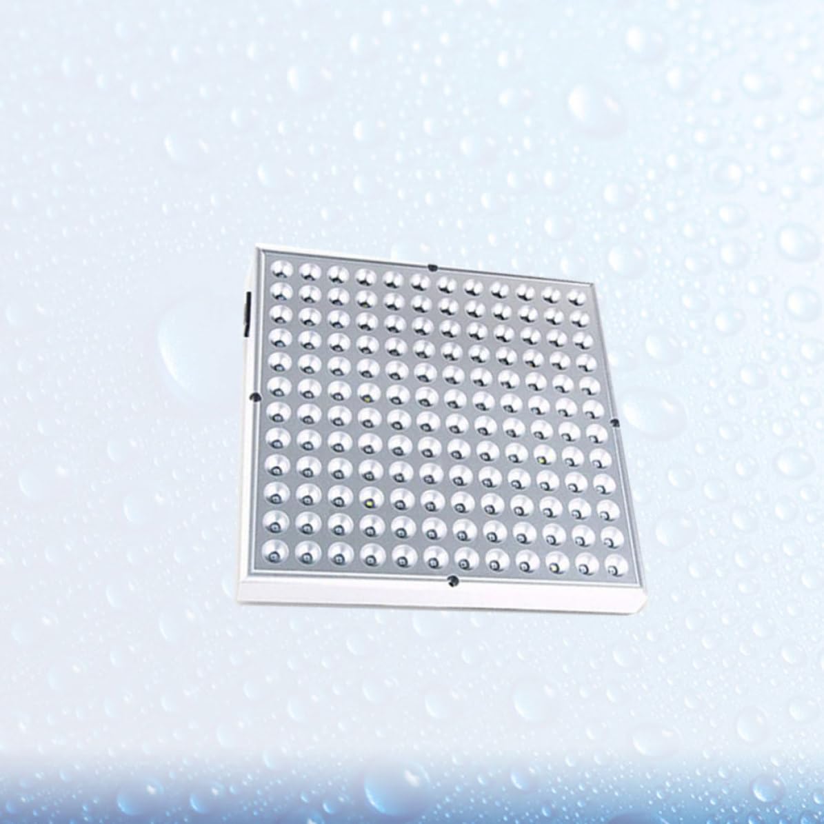 Lampada LED per Piante 45w Argento in Plastico per Crescita | Distribuzione Uniforme della Luce, per Ufficio e Coltivazione in Serra