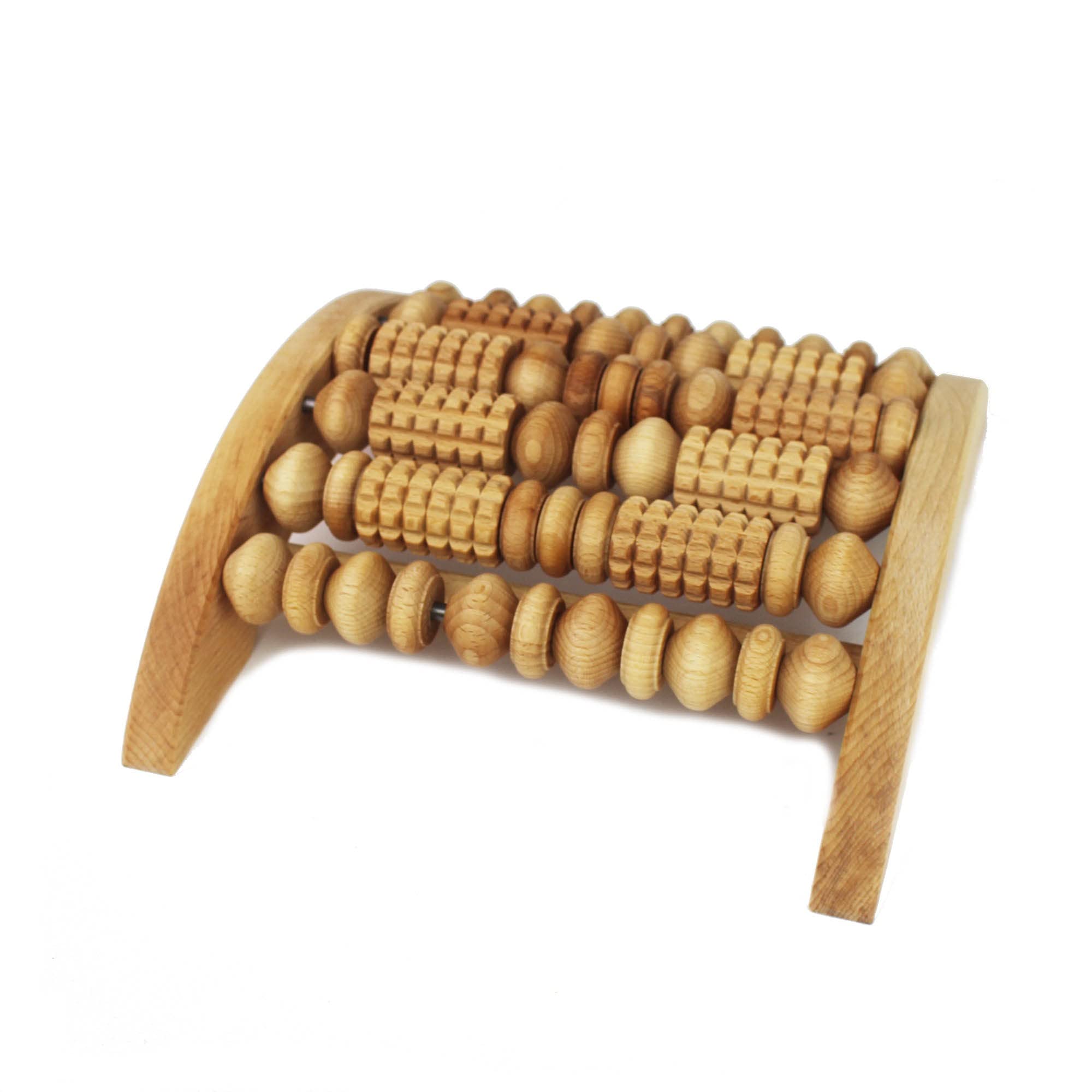 Masajeador de pies de madera, masajeador de pies, acupuntura, relajación, masajeador para el hogar