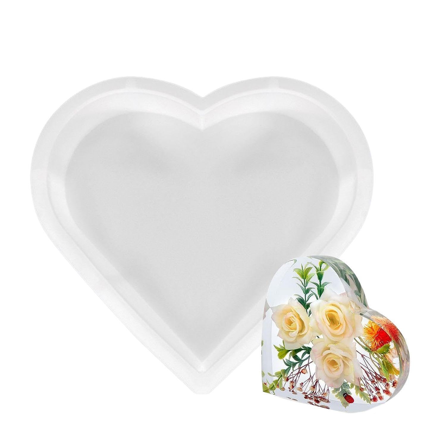 CYNOSURETECH 1 Piece Of Love Mold, Diy Ornament Mold, Silicone Mold, Casting Mold, Diy Handicraft Accessories