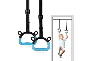 Gymnastic Rings for Exercise, Pull-up Rings for Kids and Adults, 1100lb Load Bearing