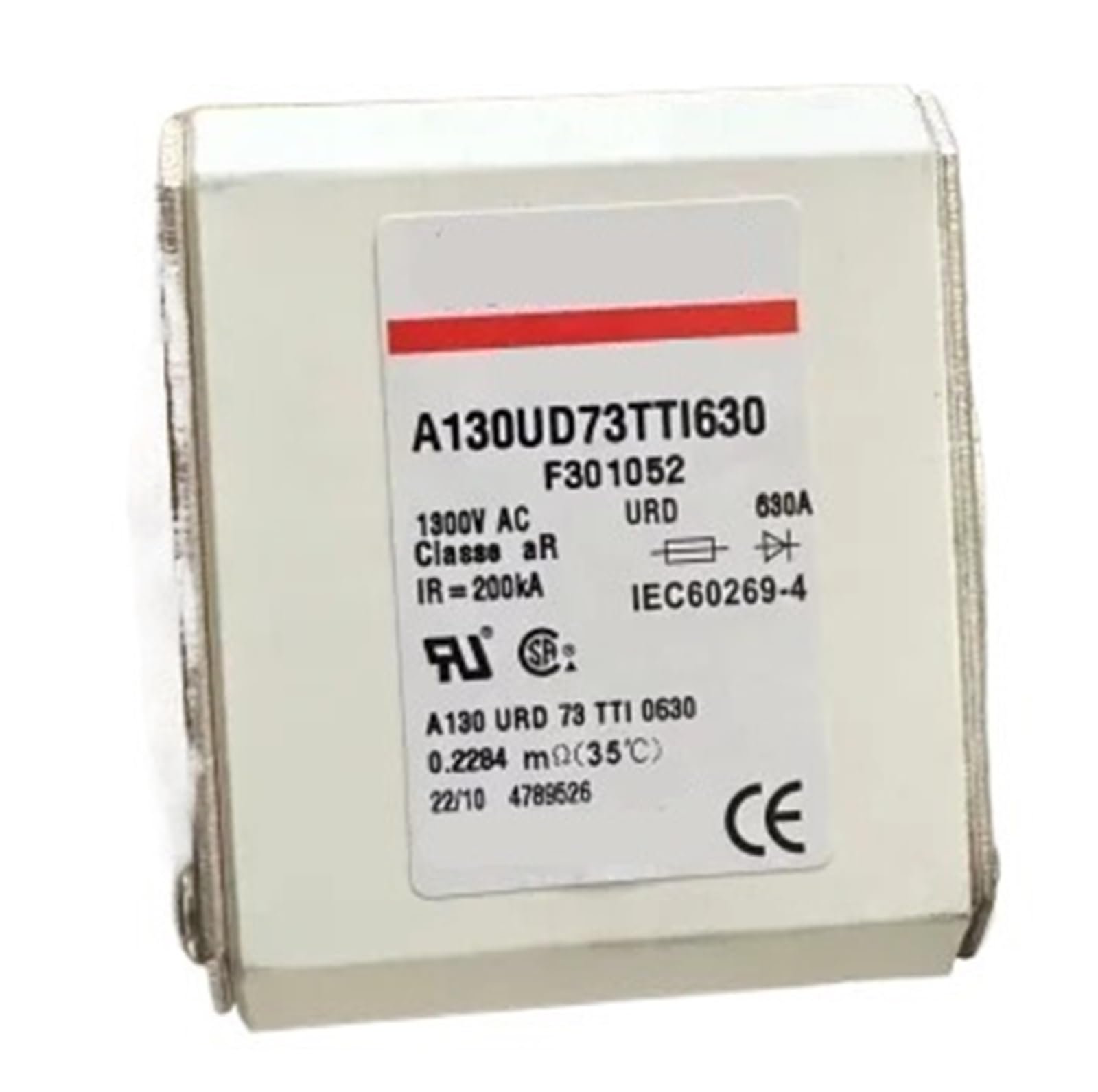 Fusible de puissance A100UD73LI1000 pour éviter les pannes de transformateur industriel