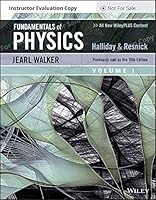 Fundamentals of Physics (halliday &resnick) 10th.ed. vol.1 I.e. 1119446570 Book Cover