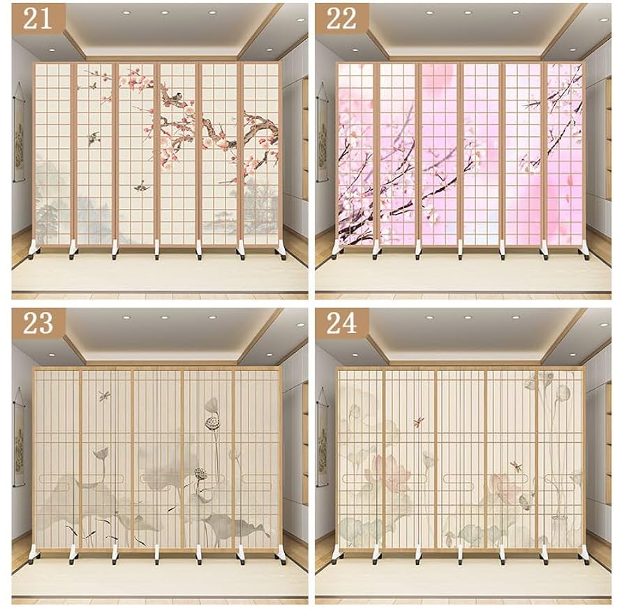 Amazon | [JIMSHUINIO] スクリーン パーテーション 6連 間仕切り