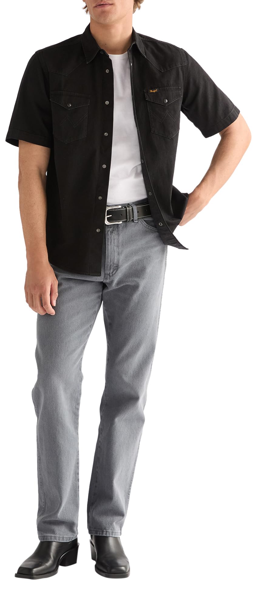 Wrangler SS Western Shirt Camiseta Hombre