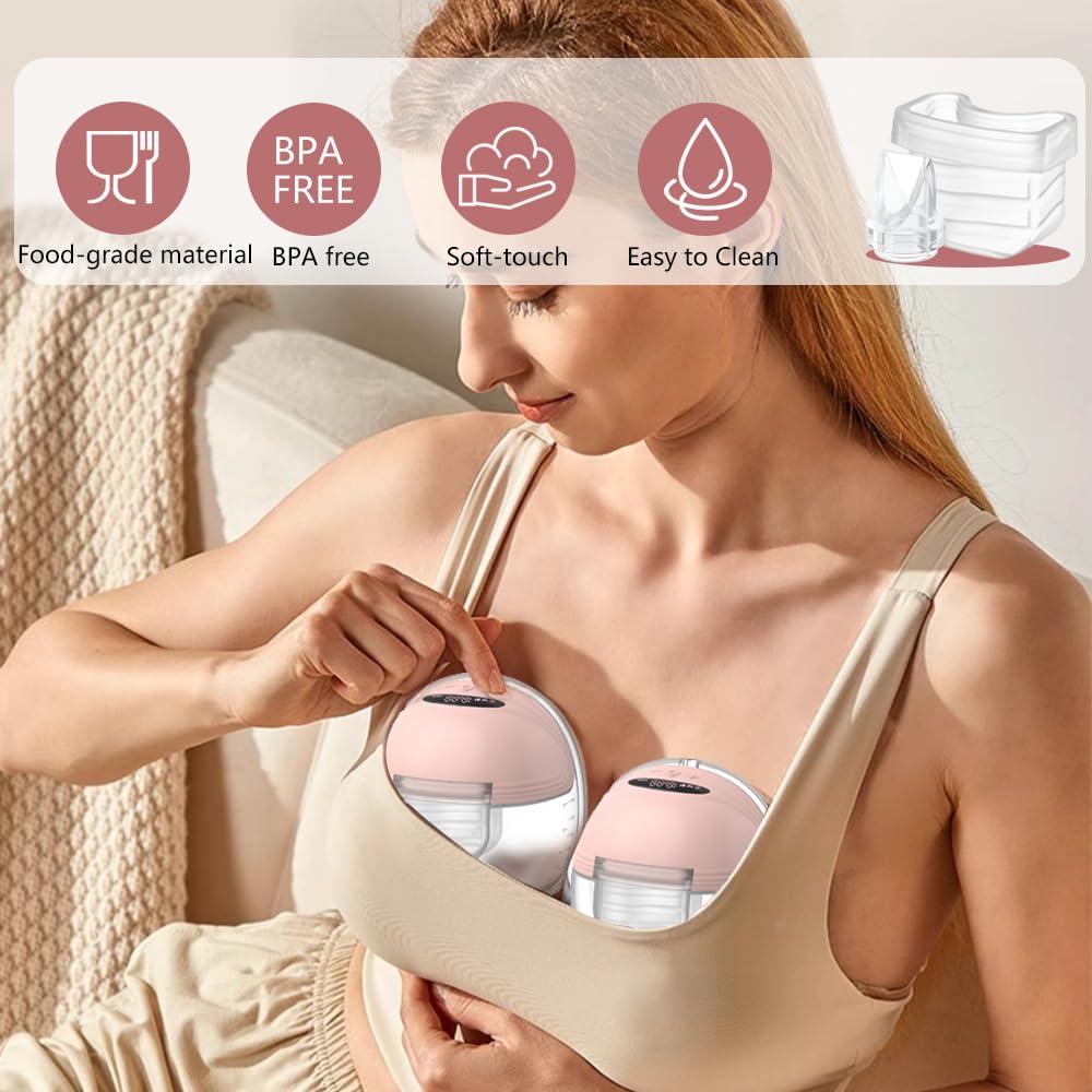 4pcs Silicone Diaphragm Compatible with Mommed/MISSAA/NICEGREEN Life S21 Breast Pump, for Mommed/MISSAA S18 - Image 4