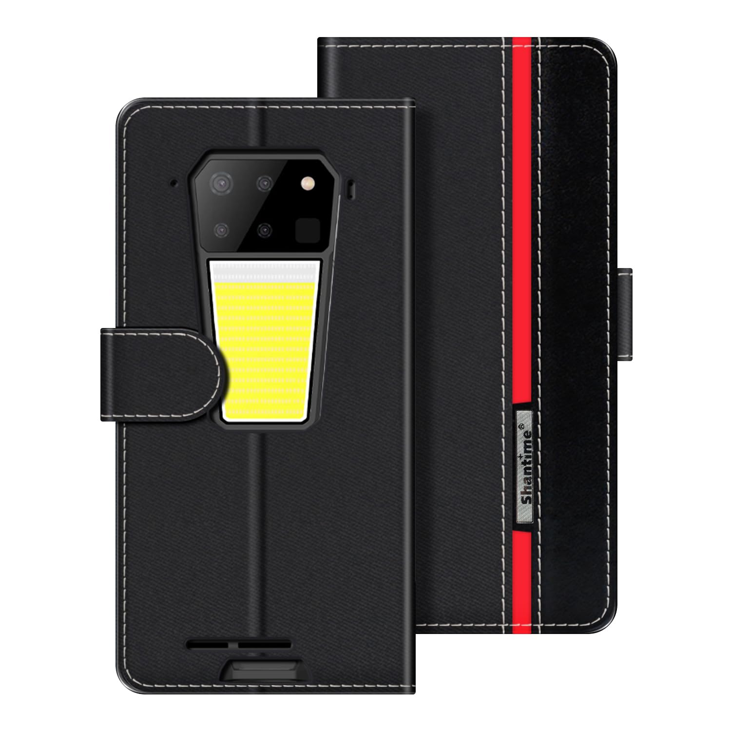 Étui En Cuir - SAMSUNG - GALAXY S23+ PLUS (2023) - Fermeture Magnétique - Couleur Noir - Housse