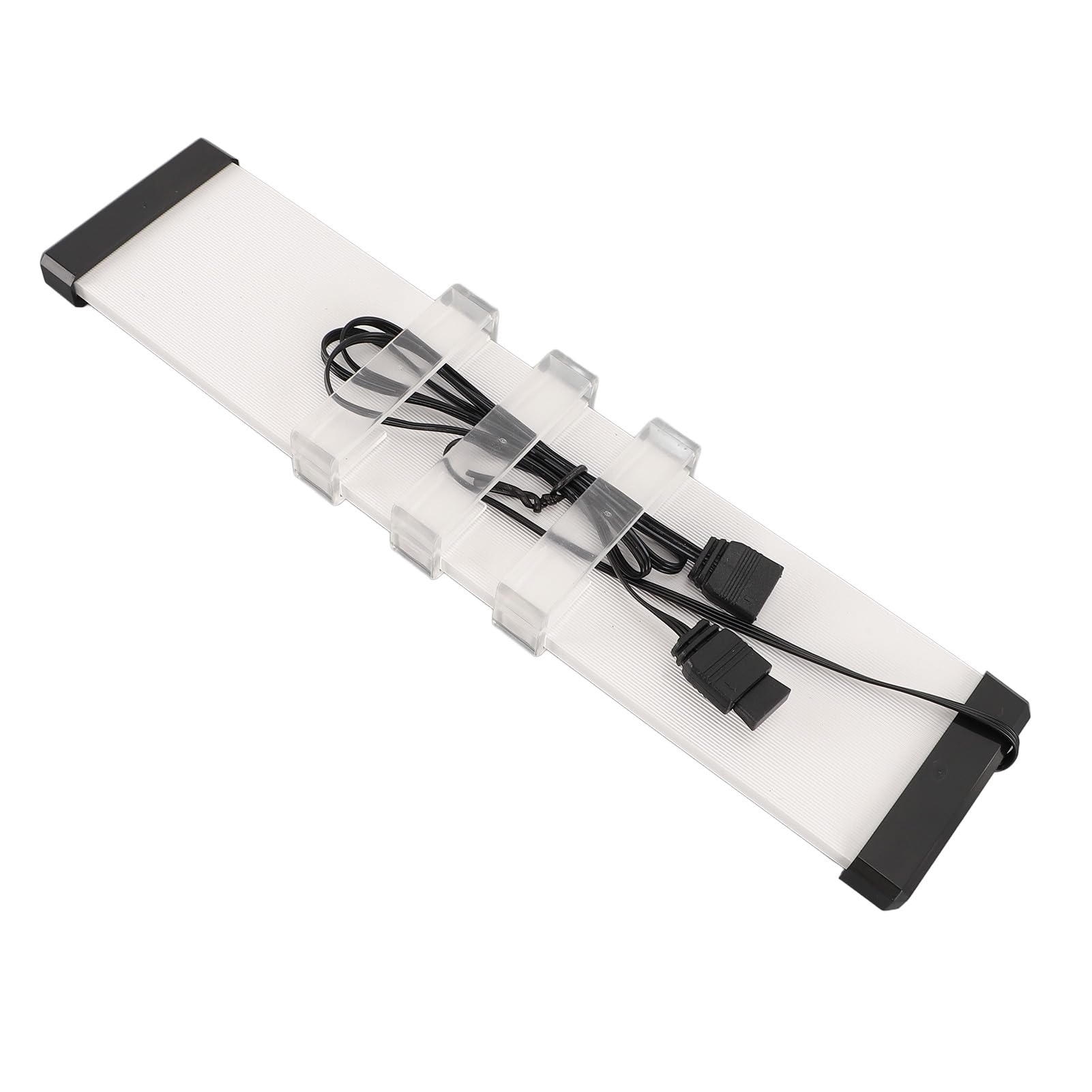 Câble D'extension d'alimentation RVB, Câble d'alimentation de Carte Mère ARGB, Câble d'alimentation synchronisé 5 V 3 Broches avec Tube en Silicone (X12 Wide (pour câble 24