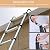 Telescoping Ladder,Telescoping Telescopic Extension Portable - Collap Aluminum Telescopic Extension Ladders 16ft/20ft/24 Feet/28 Feet,Professional Folding Telescoping Ladder with Hooks for R