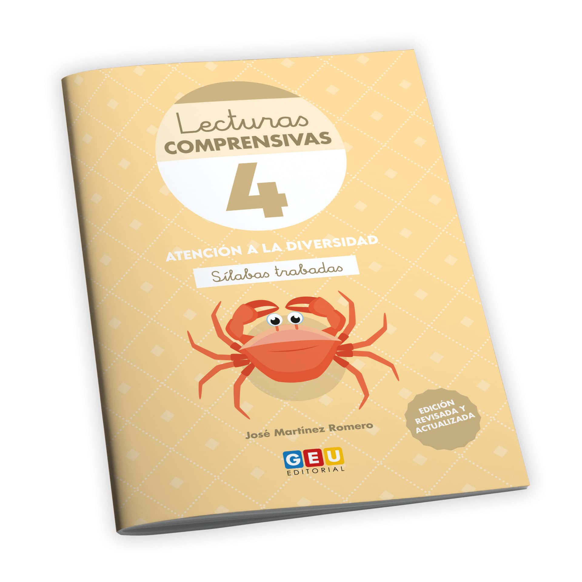 Lecturas comprensivas 4: Sílabas trabadas Pack Lecturas Comprensivas 1º Educación Primaria: Cuaderno 4, 5 y 6 Mejora Comprensión Lectora