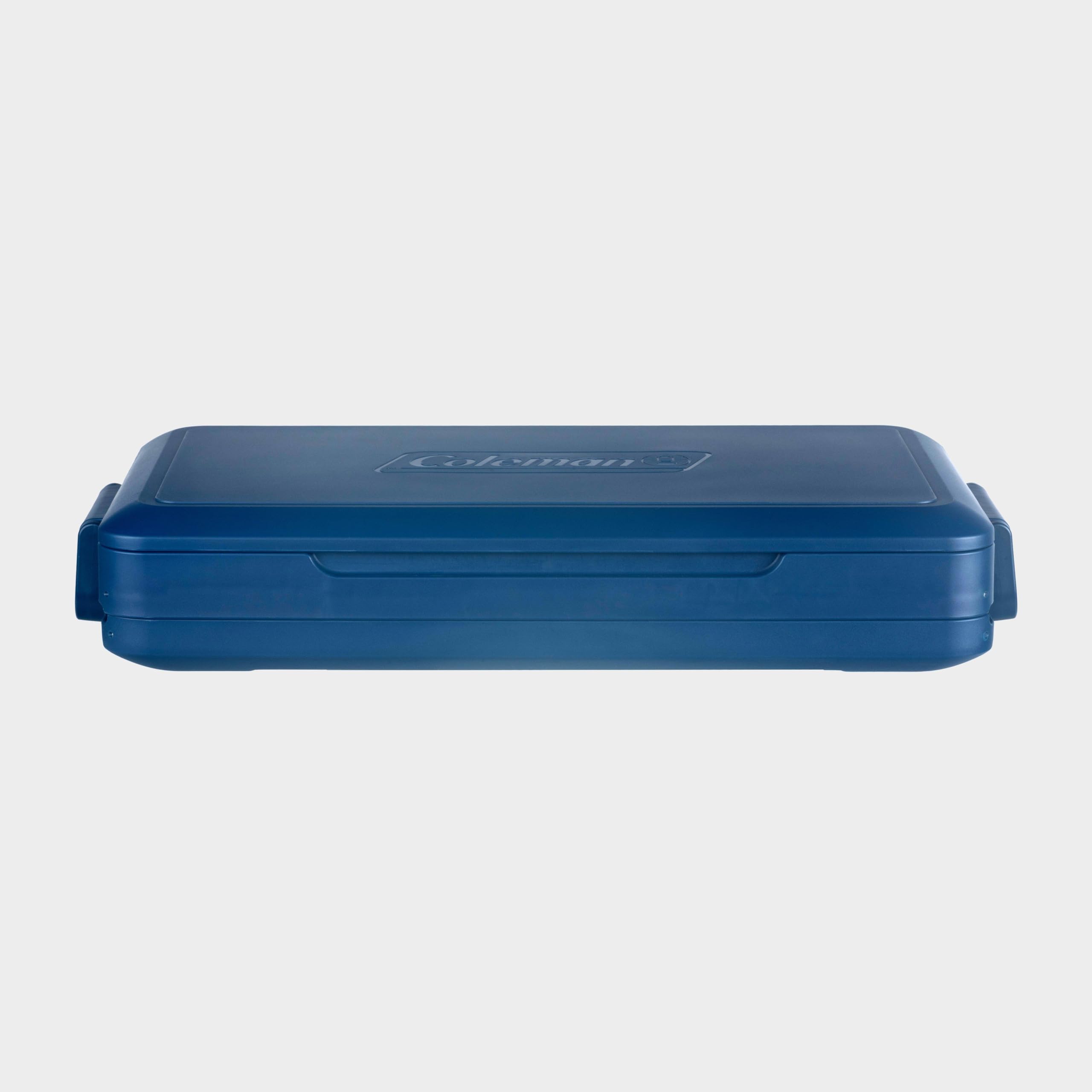 Coleman Snap N Go Faltbare Kühlbox, 45QT, 42L, 76 Dosen, 55 Stunden Kälte, abnehmbares wasserdichtes Futter für Camping und Outdoor