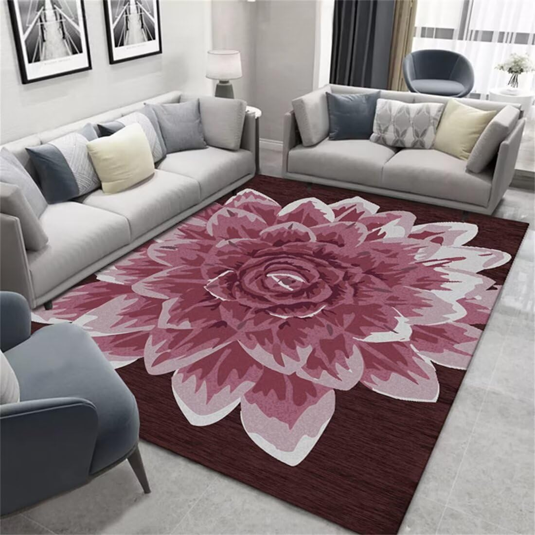 Tapis d'éveil pour bébé garçon 140x200cm grand salon tapis de sol insonorisation