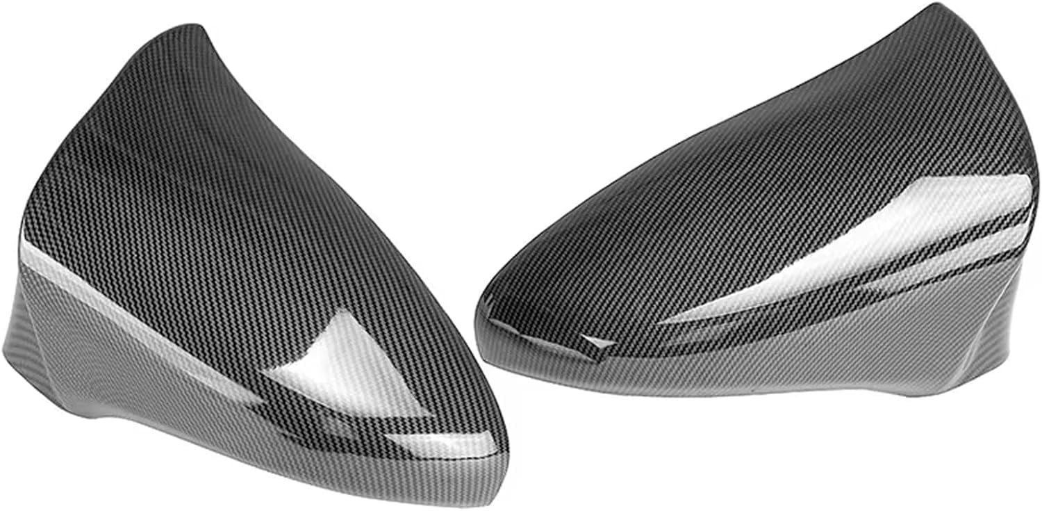 XJPGHA Wing Mirror Covers Caps for Lexus ES 2013-2018, Sturdy Durable Cover Housing Door Mirror Vehicle Accessory Rearview Side Covers,Carbon Fiber Texture