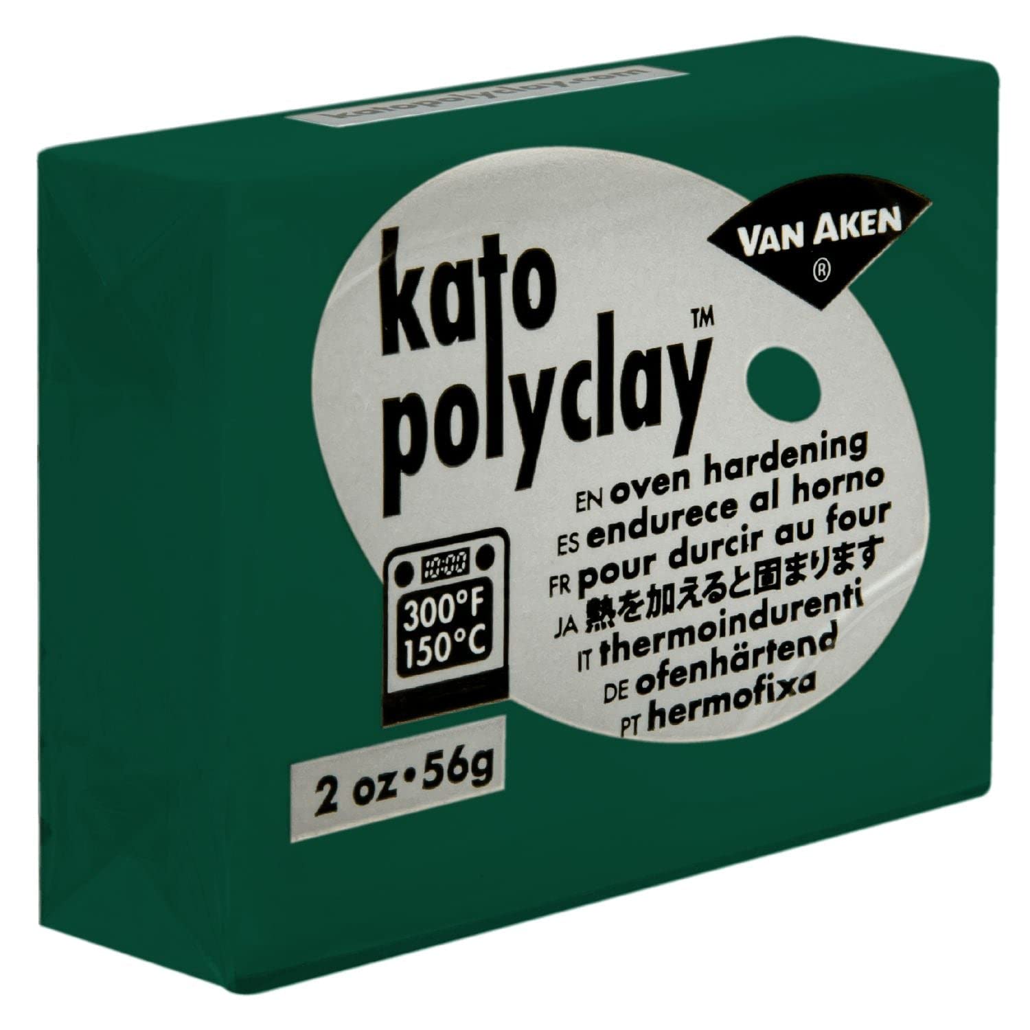 VAN AKEN Kato Polyclay 2oz-Green