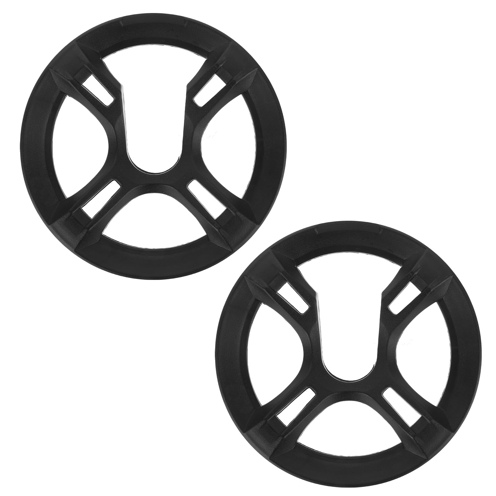 2Pcs Plastic Bike Chainwheel Protective Guard Cover Bike Chain Guard Sprocket Cover Chain Guard Protector for Mountain Bikes,Road Bikes