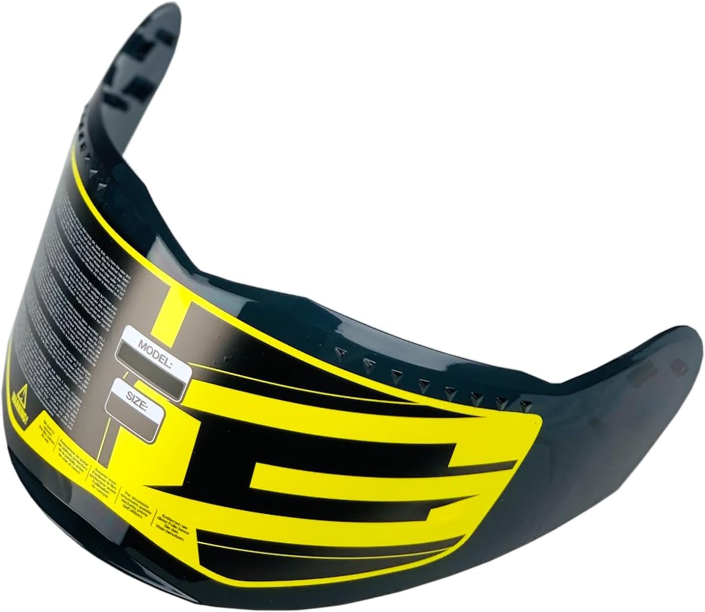 G-Mac Concept Evo Motorcycle Helmet Pinlock Ready Anti-Scratch Replacement Visor (Dark)