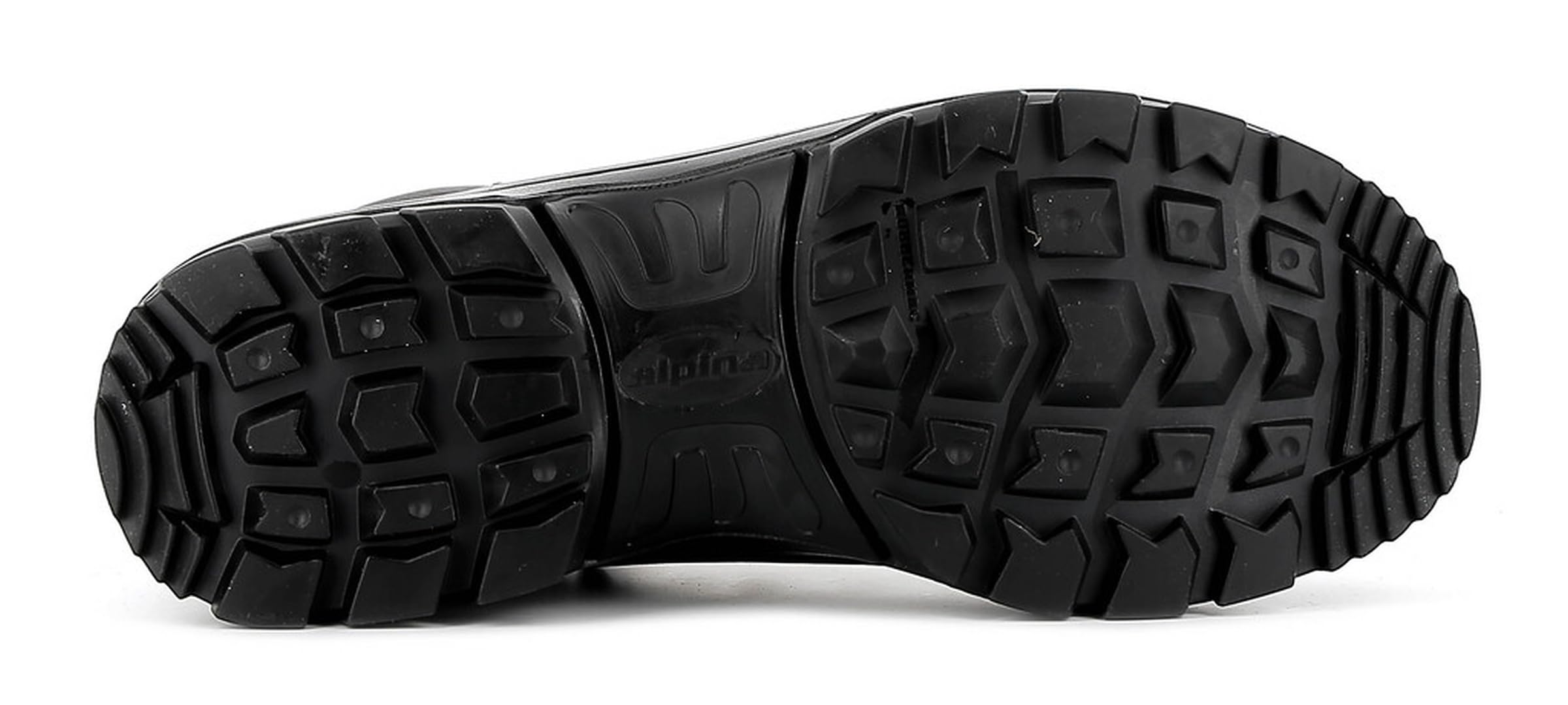 Alpina Tundra Męskie Buty Trekkingowe | Wodoodporne Buty Górskie z Skórzaną Cholewką i Mocną Podeszwą