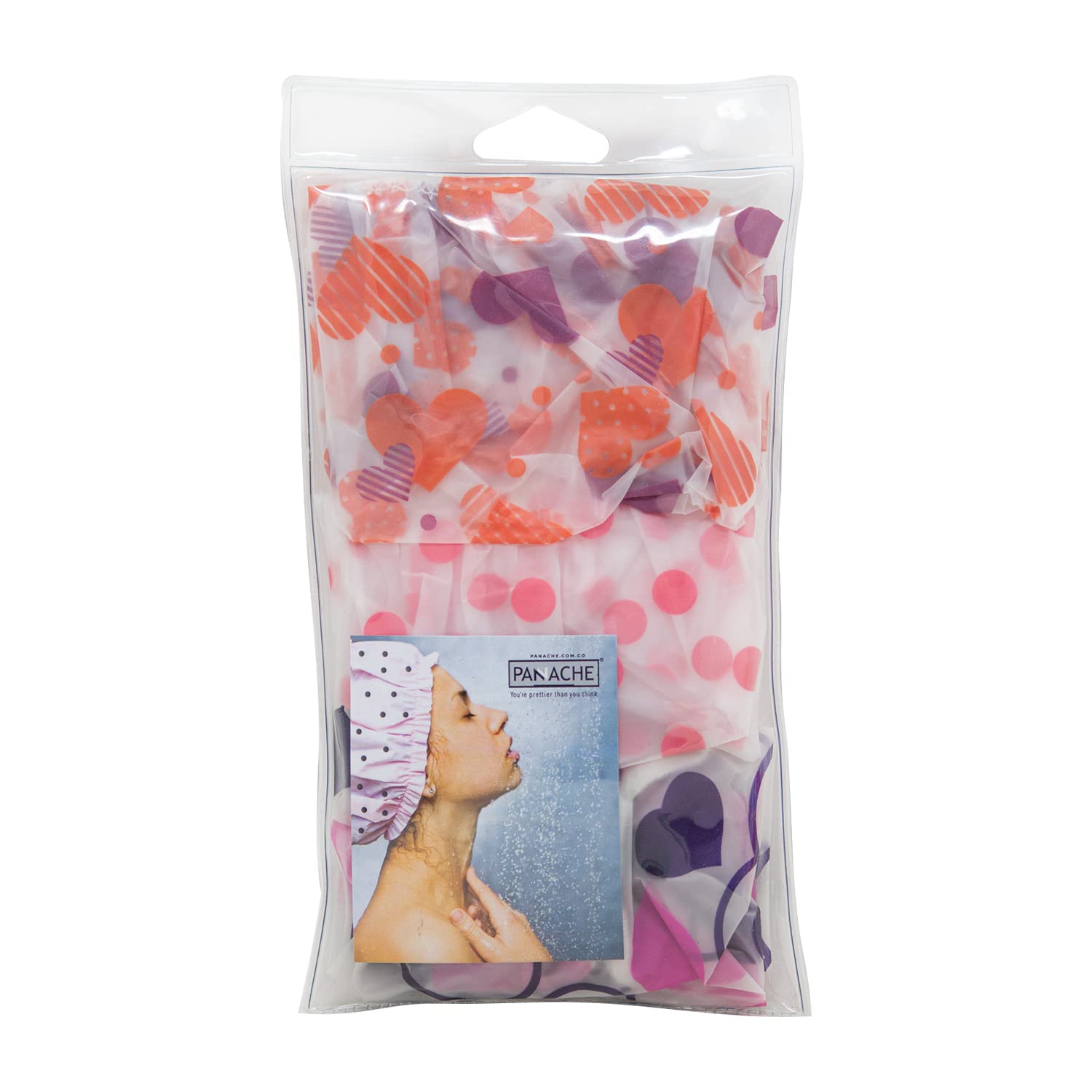 Panache Shower Cap (Pack of 3)-image-2