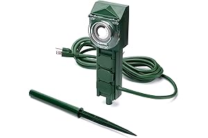 BESTTEN Outdoor Extension Cord: Illuminating Your Yard with Effortless Convenience