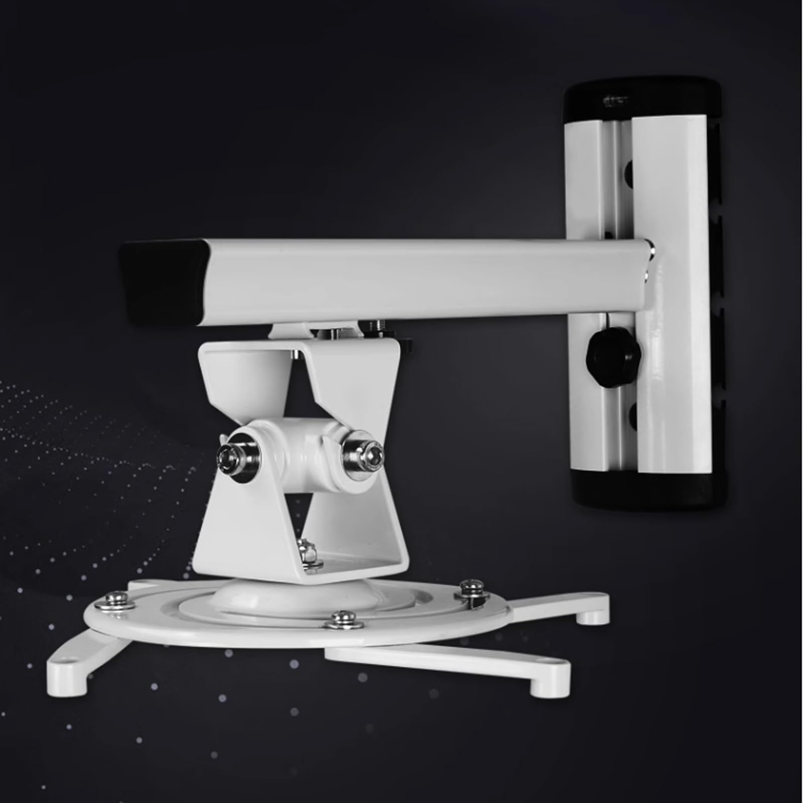 Atriles para proyectores Soporte for proyector Soporte for colgar ajustable Rotación universal Colgar en la pared Elevación delantera y trasera Techo telescópico Uso doméstico y de oficina Soportes pa
