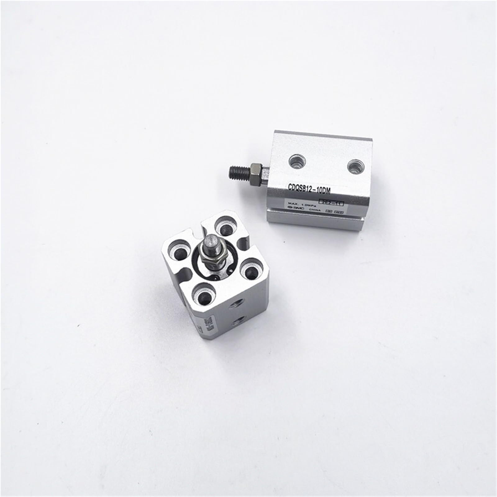 Cilindro compacto de doble efecto CQSB12 neumático con carrera corta de 5mm