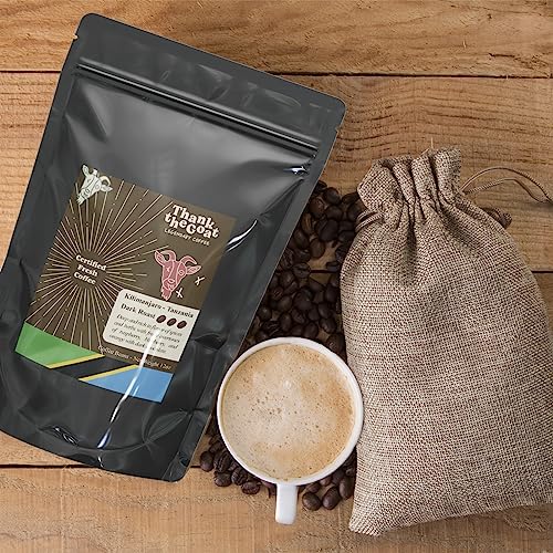 Thank the Goat Café en Grano Tostado Oscuro 12 oz miniatura 2