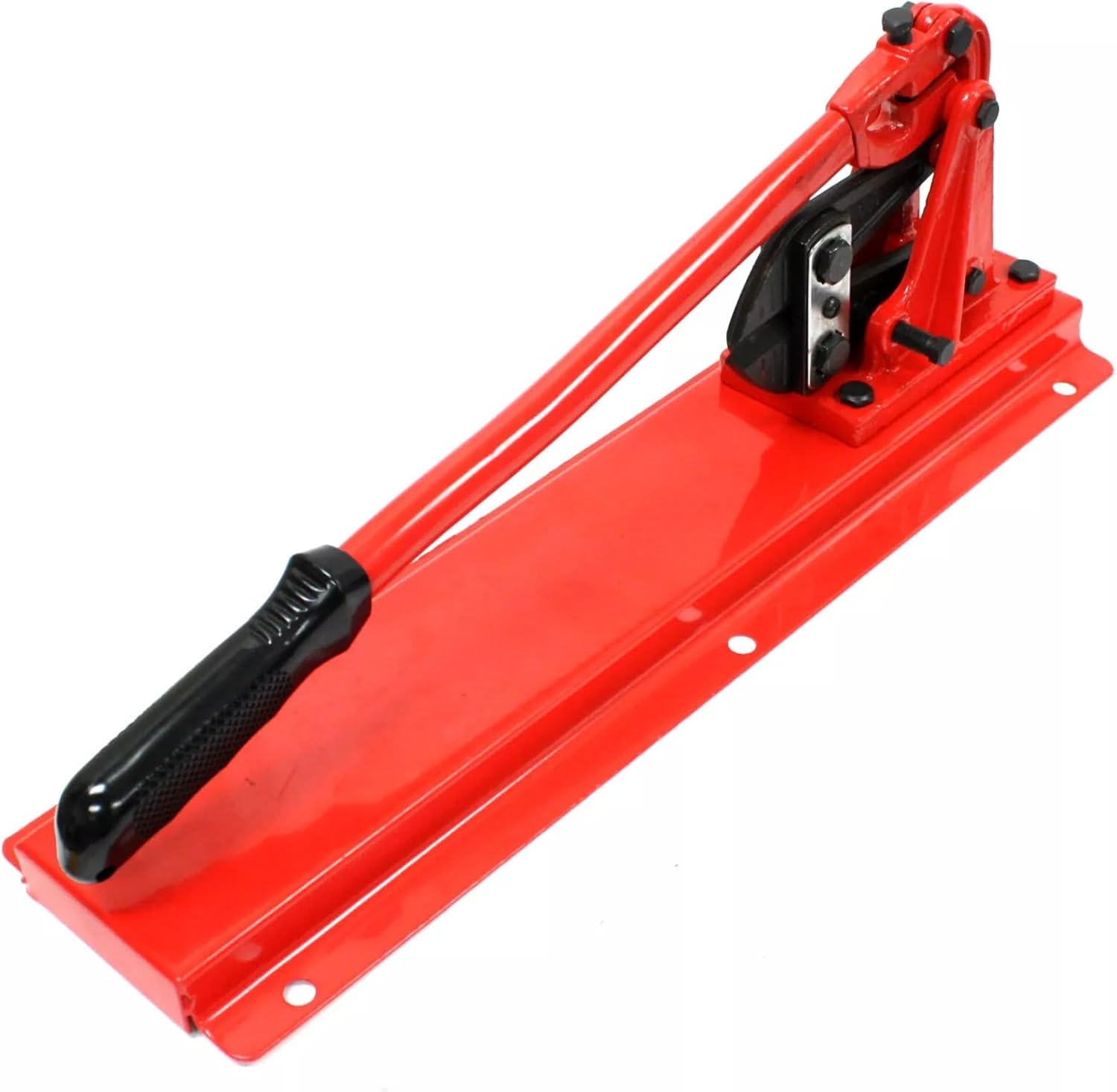24" Bench Type Swaging Tool w/Bolt Cutter Head Swager Wire Rope Aircraft Cable