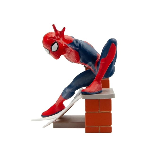 Foto 3 de 6 de Bullyland - Spider-Man del Verso de Marvel Spider, Figura de Juguete, decoración y pequeño Regalo para niños…