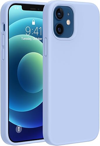 Miniatura 137 de Miracase - Funda diseñada para iPhone 11 con protector de pantalla, funda de goma de silicona líquida, protección total contra caídas y a prueba