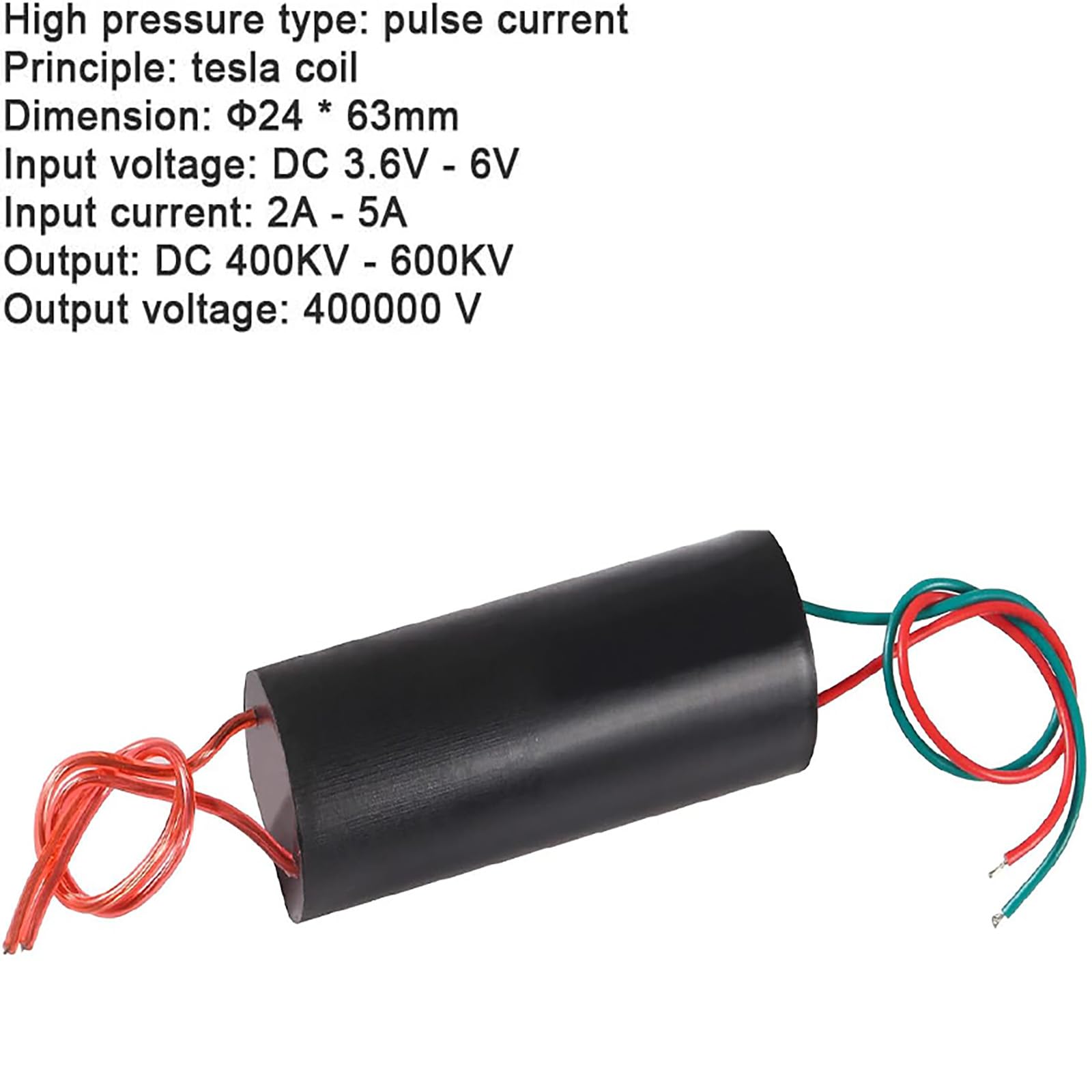 3 Pcs High Voltage Generator, 3-6V to 400KV Step Up Power Module, High Voltage Generator Module for Science Experiments, Electronic Testing, DIY Projects - Image 3 thumbnail