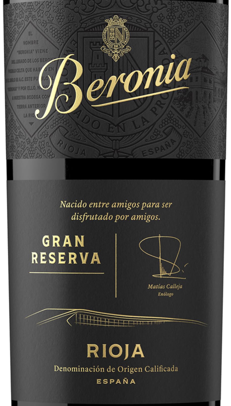 Beronia Gran Reserva - Vino Tinto D.O.Ca. Rioja - 750 ml