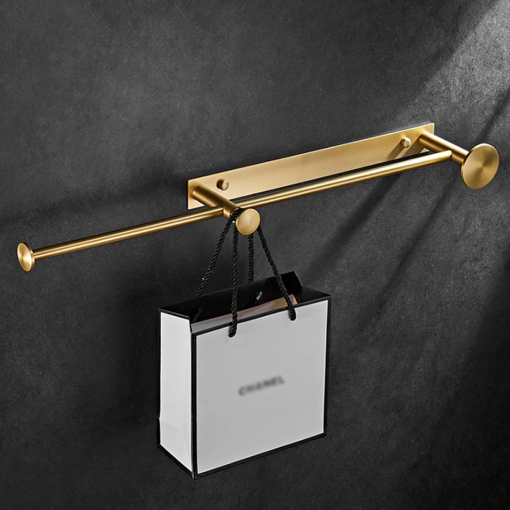 Toalleros Toallero, Ganchos para abrigos para pared, Perchas de pared resistentes, Gancho para montaje en pared, Soporte para toallero montado en la pared, Estante para baño, Barra para toallas,