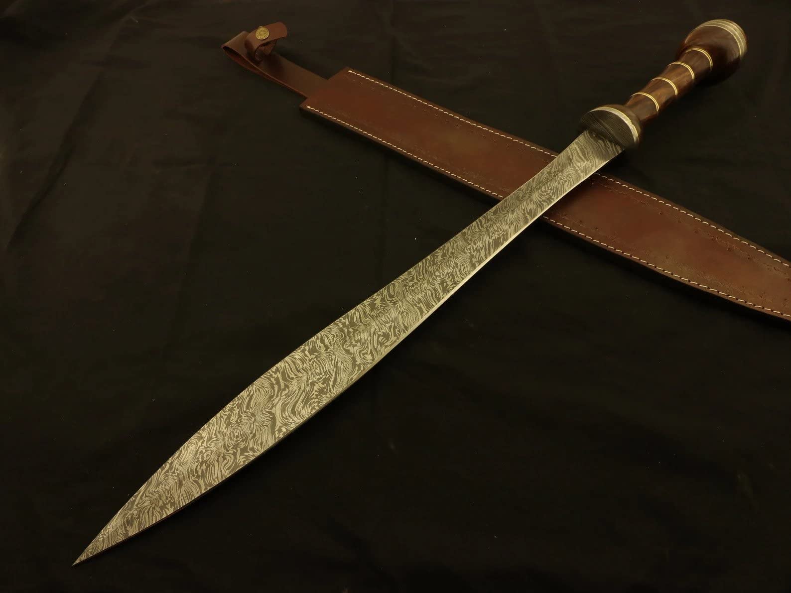 Hand Forged Damascus Steel Roman Gladius Sword |Warrior Sword | Historical Gladius