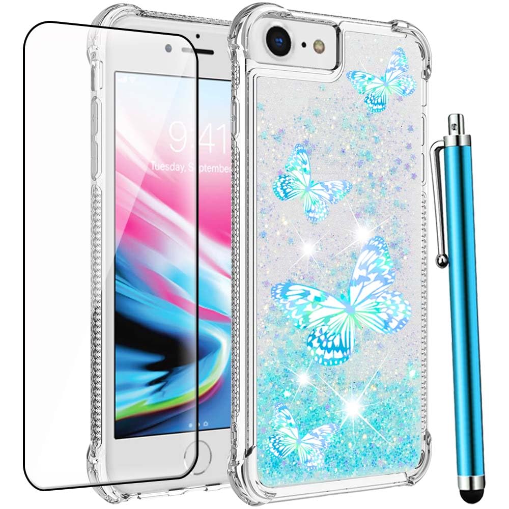 MadBee Cover per iPhone SE (2020) (4,7 Pollici) [con Pellicola