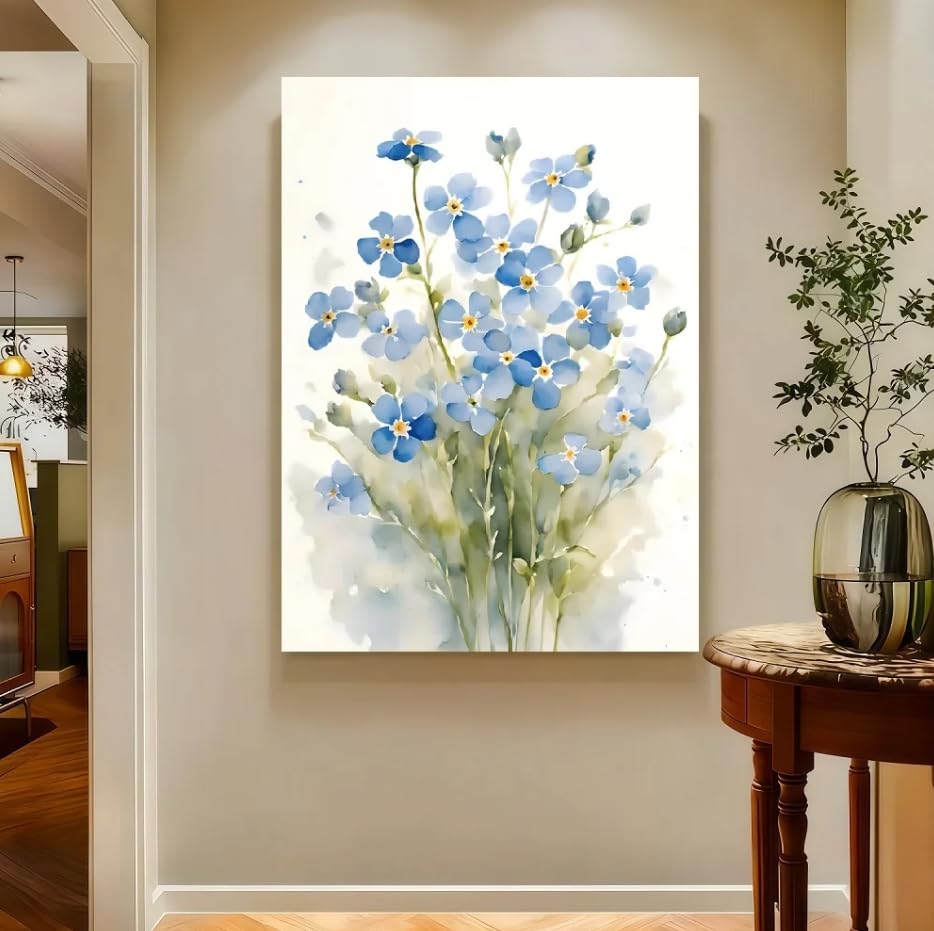 Impression d'art pour la maison THeirmoN tableau sur toile floral premium 70 x 100 cm